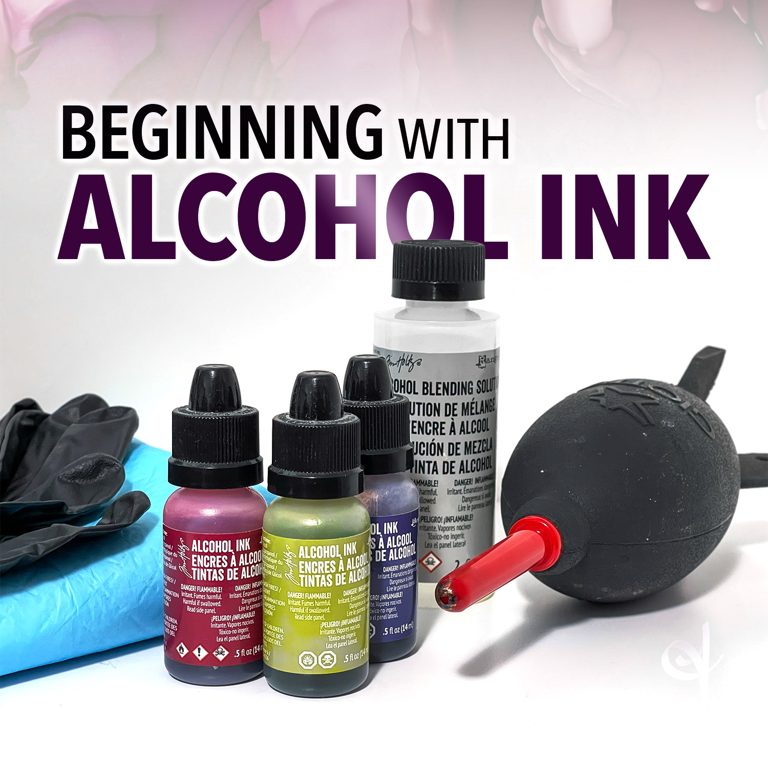 Featured image for “Beginning With Alcohol Ink”